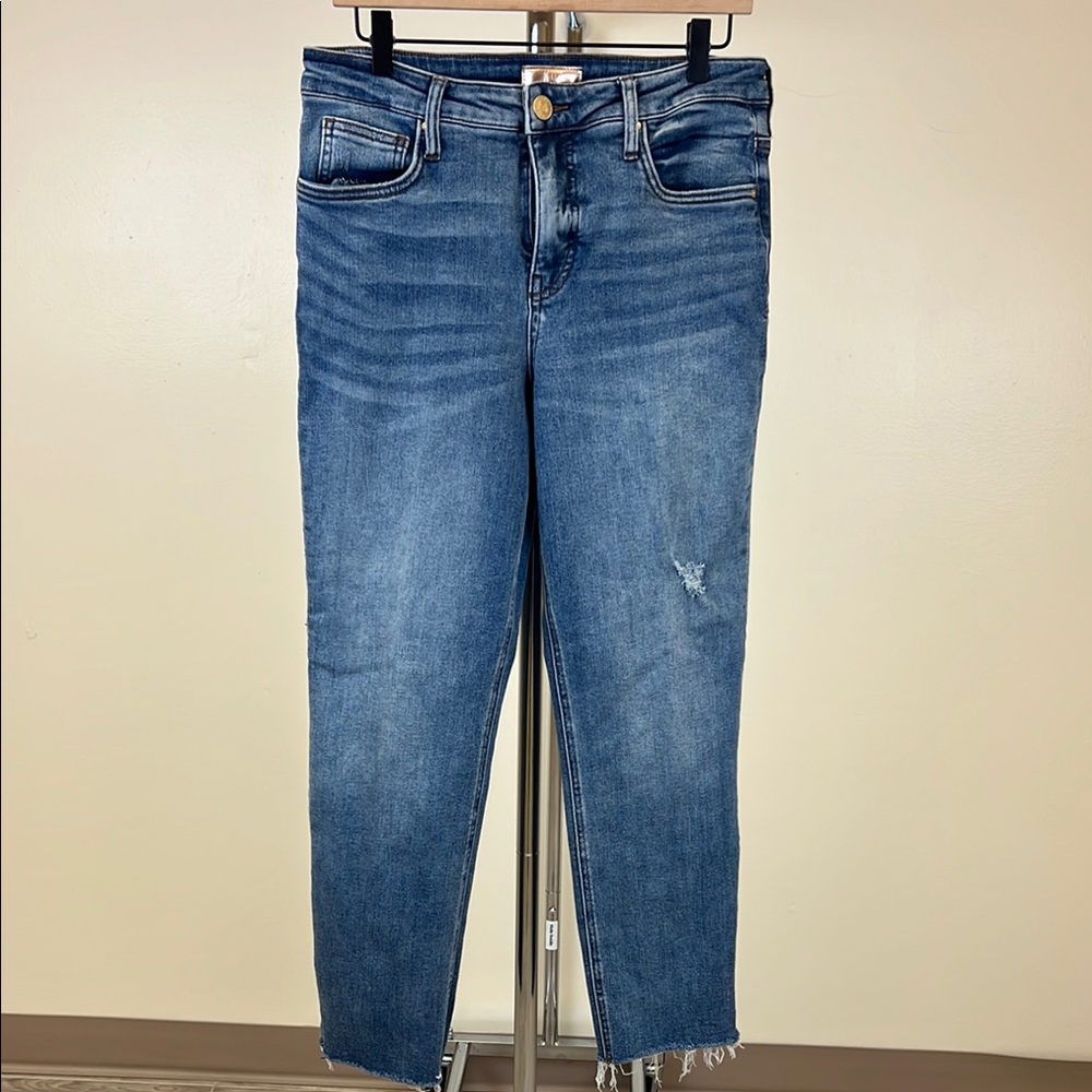 Kut from the Kloth Blue Ankle Cropped Jeans